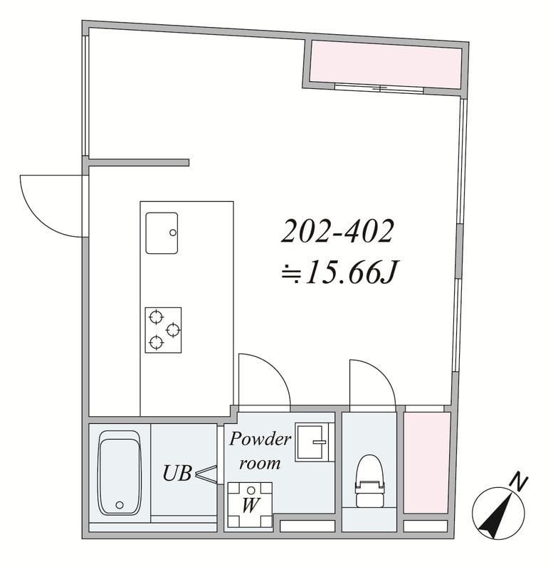 trias210 202 間取り図