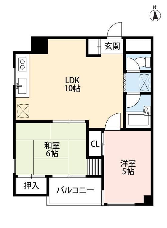 プロミネンス宮崎台 601 間取り図