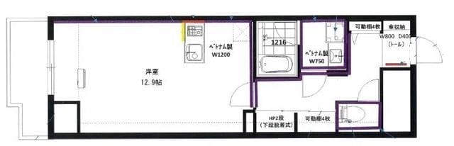 レジディア目白 0324 間取り図