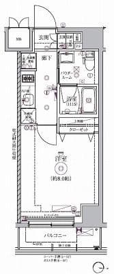 RELUXIA両国緑4丁目 903 間取り図