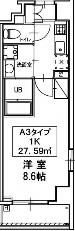 Priere 404 間取り図