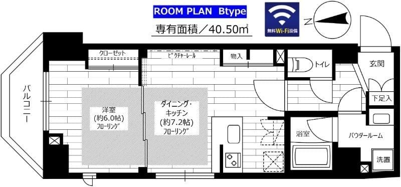 ステージファースト仲御徒町 1001 間取り図