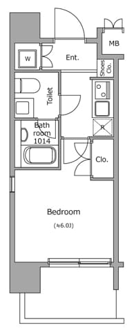 レジディア新宿御苑 601