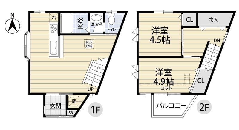 豊島区千川2丁目貸家の写真