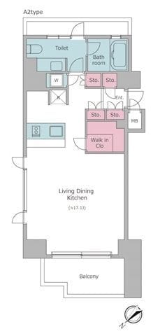 レジディア品川 0202