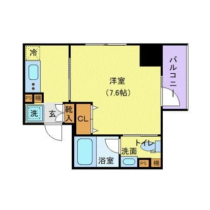 ドエル中野富士見町 901 間取り図
