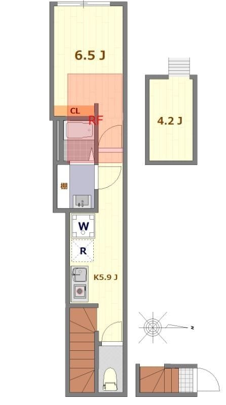 (仮称)サザンロード南阿佐ヶ谷 209 間取り図