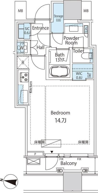 パークコート渋谷ザタワー 706