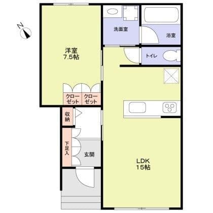 (仮称)世田谷区弦巻3丁目計画 東側B棟 101