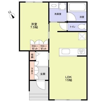(仮称)世田谷区弦巻3丁目計画 東側B棟 101