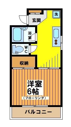 布施マンション 108 間取り図