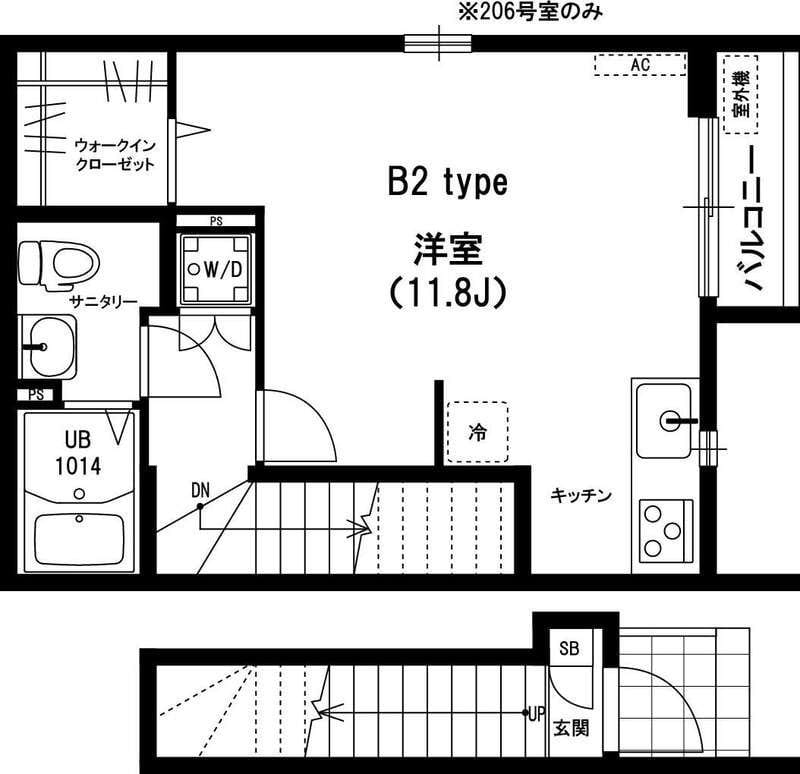 リブリ・フォレスト伊藤 206