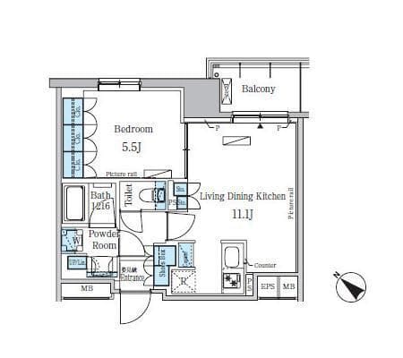 パークアクシス東日本橋ステーションゲートの写真