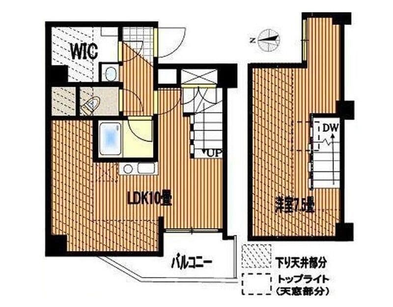リクエスト秋葉原 701 間取り図