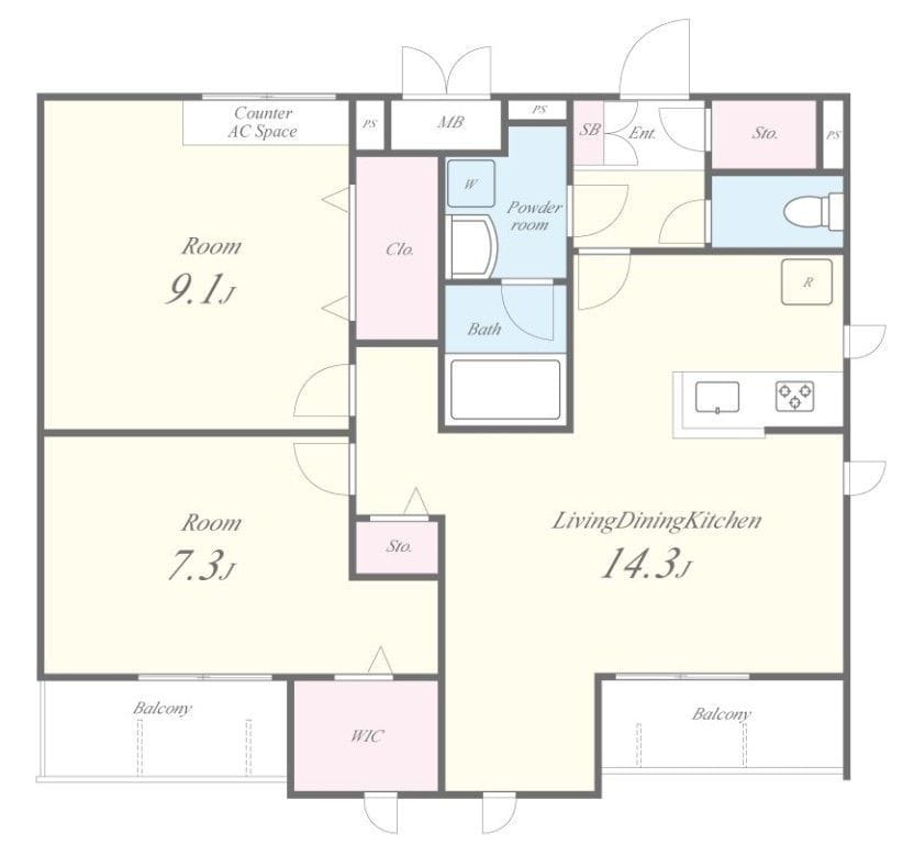 ベルヴィル千光前 301