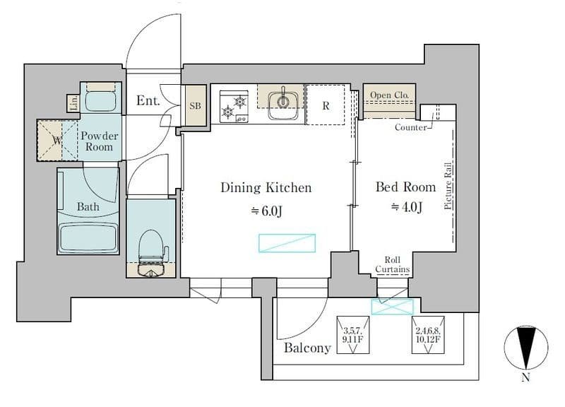 Brillia ist 武蔵小杉 501