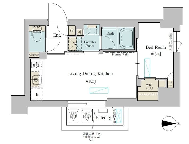 Brillia ist 武蔵小杉 902