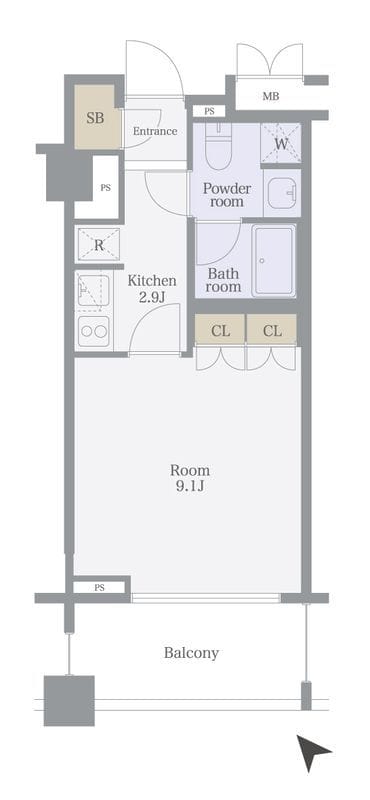 シティインデックス三田伊皿子坂 520