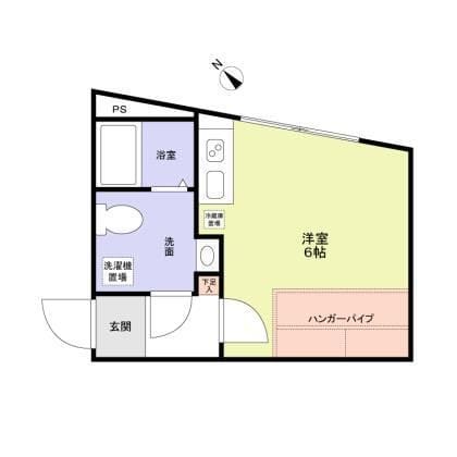 VISTA IZUMI 201 間取り図