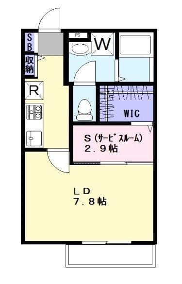 ディアVP 102 間取り図