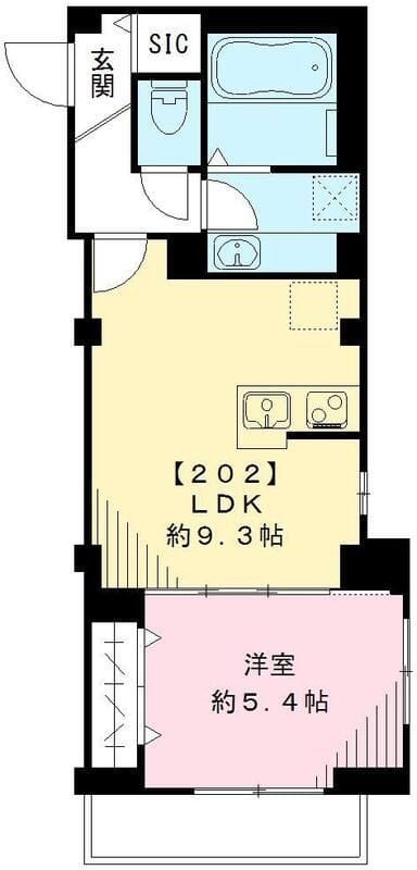 セレーナ 202 間取り図