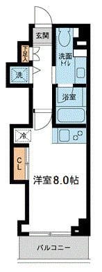 ミテッツァ矢向 0211 間取り図