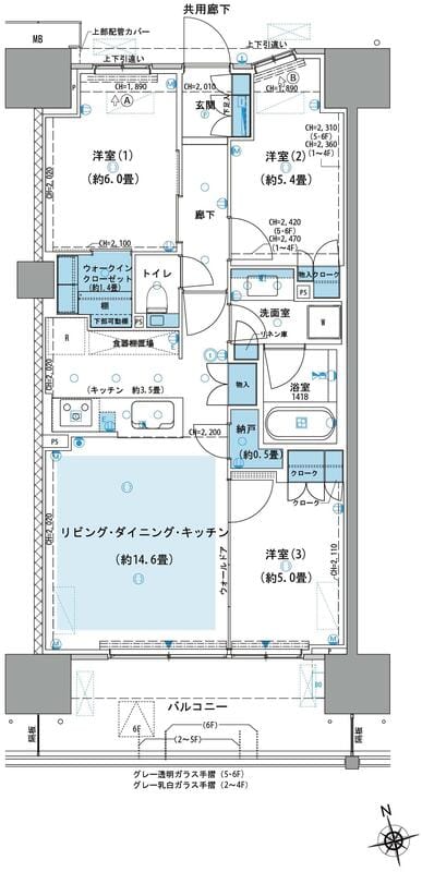 パークホームズ杉並上荻 602