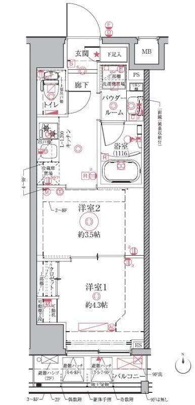 クレイシアIDZ祐天寺 902
