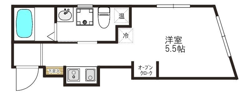 トライベッカ武蔵小山 103 間取り図