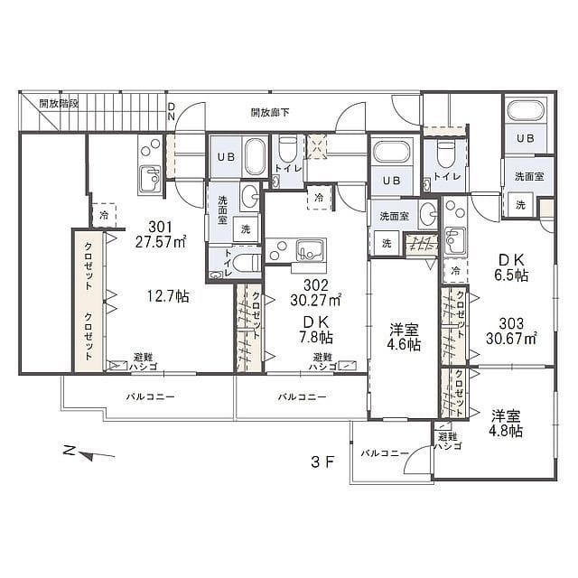 セブンヒルズ三軒茶屋 301