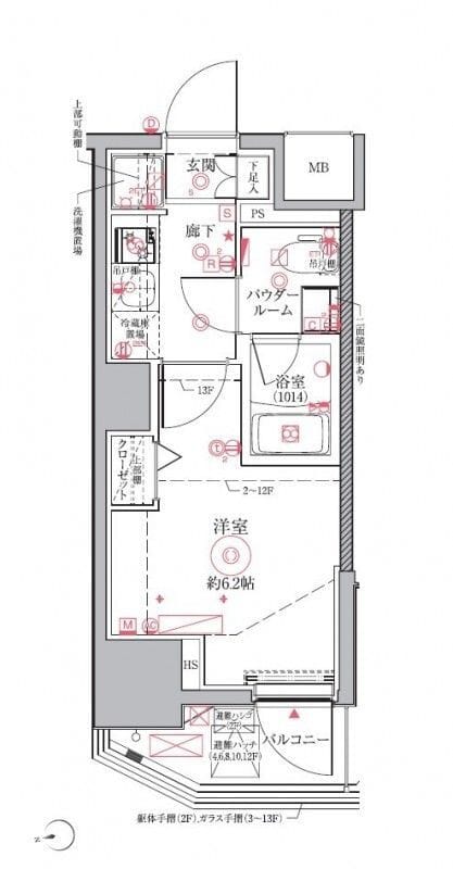 クレイシア川口 301