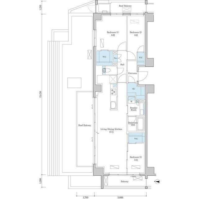デュオフラッツ篠崎 801