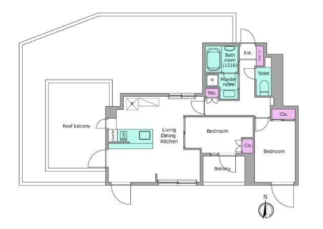 リヴ アン フルール 401