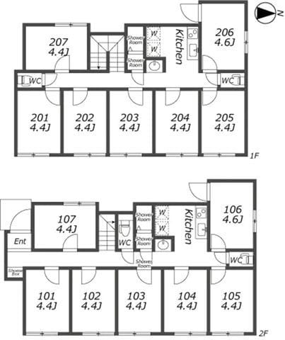 TOKYOβ北千住2 1棟貸しの写真