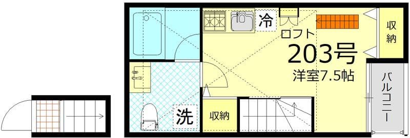 カスティーロ松ヶ丘 203