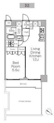 プラウドフラット三軒茶屋Ⅱ 106