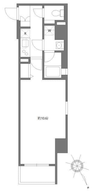 レガリス門前仲町パークサイド 201
