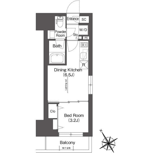 BluRock後楽園 0906 間取り図