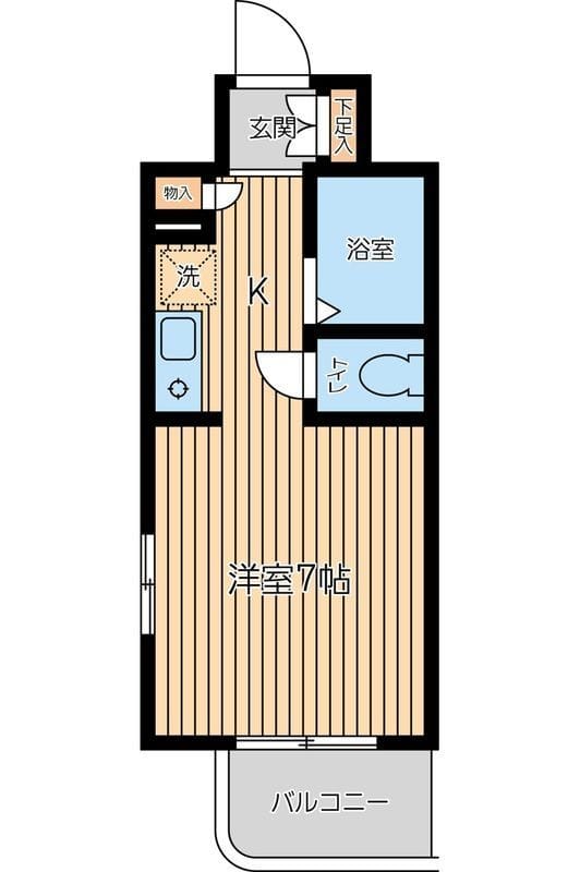 スカイヒルズ羽田 0304 間取り図