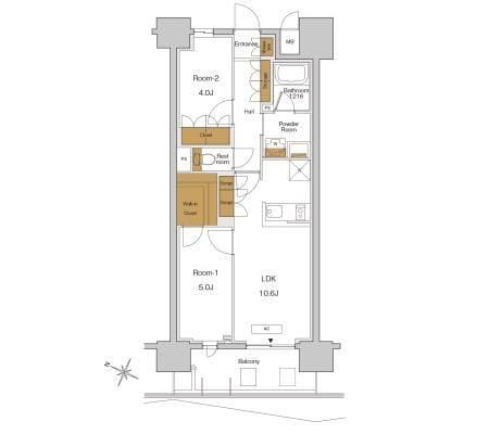 RJRプレシア東十条ガーデン 1011