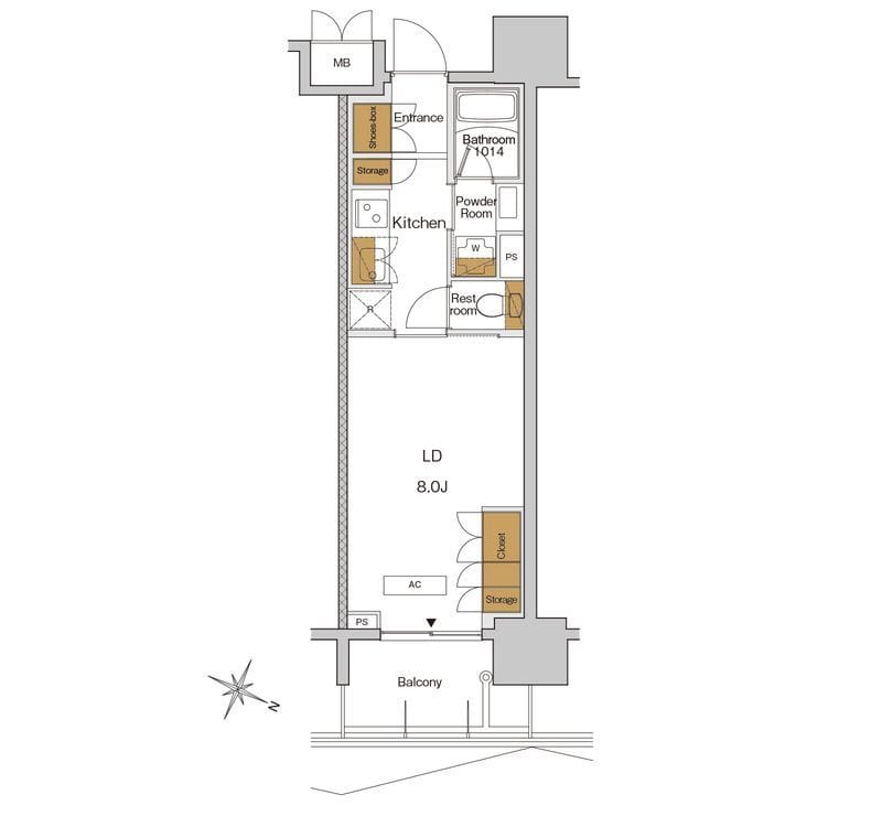 RJRプレシア東十条ガーデン 619