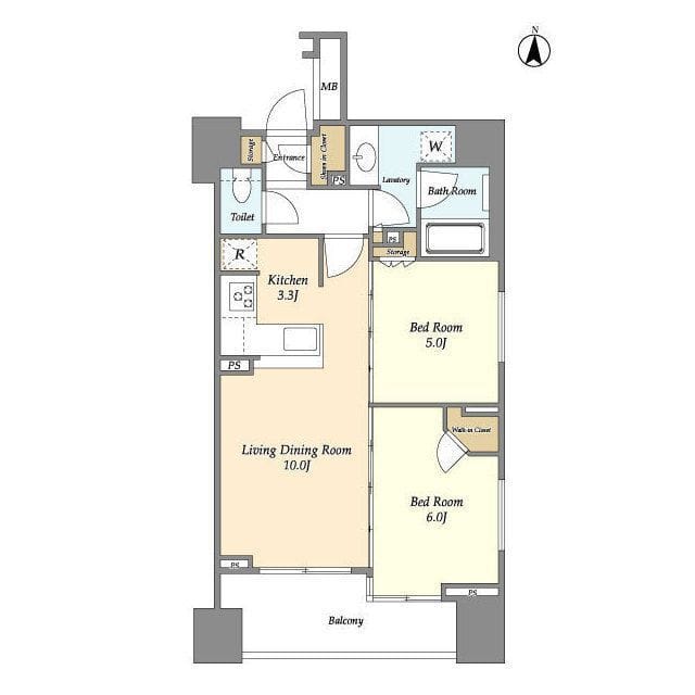 ミリアレジデンス中野坂上 202