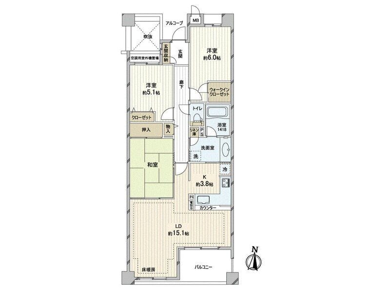 ライオンズマンション祐天寺の写真