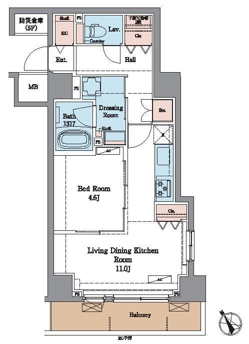 ラグゼナ北千住Ⅱ 0205