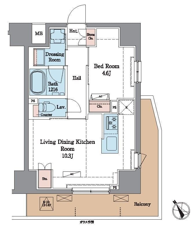 ラグゼナ北千住Ⅱ 0903