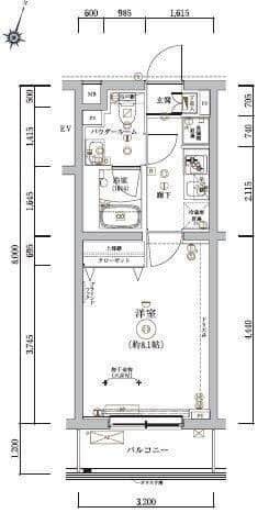 アルテシモデュース 404 間取り図