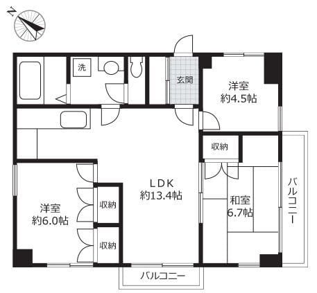 TK・パークサイド白山の写真