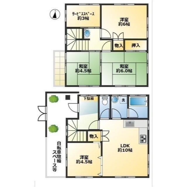 東砂2丁目戸建 1