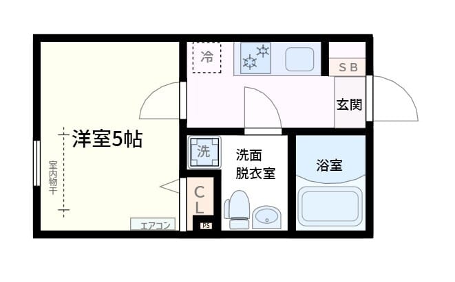 フォルトゥーナ三軒茶屋 302 間取り図