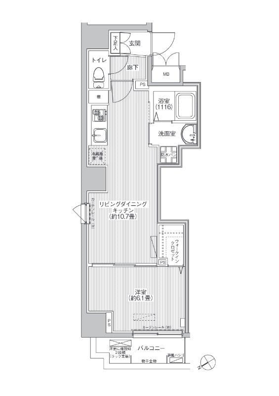トモヤレジデンス蔵前 301